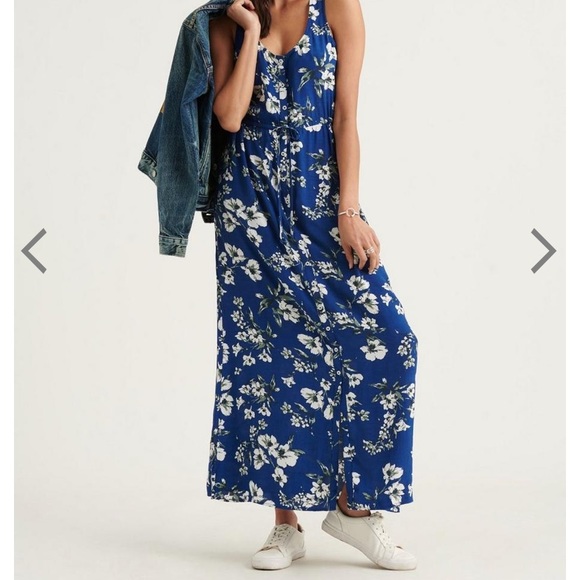 Lucky Brand Dresses & Skirts - Lucky Brand ✨NWTs✨Sleeveless Tie Waist Maxi Dress